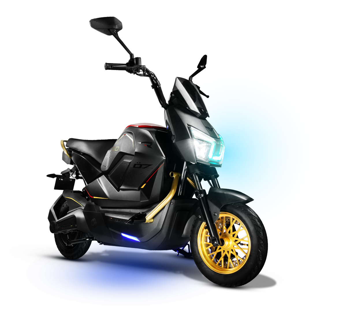 Scooter elétrica RAD ROUTES Nürburgring 2025, direção de CMF da RRDesignBikes